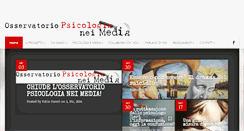 Desktop Screenshot of osservatoriopsicologia.com